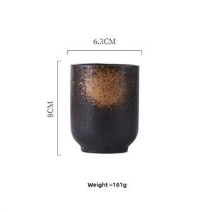 Japanese Retro Ceramic Tea Cup Coffee Cup Creative Teahouse <b>Teacups</b> Household Handy Cup - Product Image 2