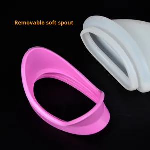 Phụ Nữ Của Mềm Cao Su Miệng Bồn tiểu Công Suất Lớn 1000Ml Bedpan Hồng Ngoại Xa Khử Trùng Class I Thiết Bị Y Tế Cho Giường Bệnh - Product Image 2