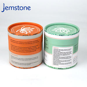 Empaque de Tubo de Cartón Reciclado Biodegradable y Ecológico con Estampado en Caliente para Café/Té, Tamaño Personalizable - Product Image 4