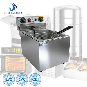 Friggitrice Elettrica Professionale Ruihong in Acciaio Inox da 11L/13L/16L, Grado Commerciale, 3.5KW - Product Image 2