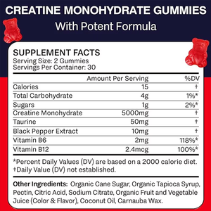 Venta caliente Creatine Gummy Immune Booster Suplemento Deportes Gimnasio Gummy Creatina Monohidrato y <span class=keywords><strong>Pre</strong></span>-entrenamiento Creatine Gummy - Product Image 6