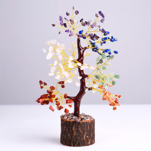 <span class=keywords><strong>Piedras</strong></span> de árbol de gemas de dinero bonsái de cristal curativo de siete chakras <span class=keywords><strong>con</strong></span> producto decoración de <span class=keywords><strong>piedras</strong></span> preciosas árbol de cristal natural - Product Image 1