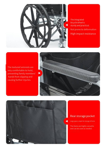 Carrozzina Manuale Leggera di Alta Qualità per Disabili - Product Image 5