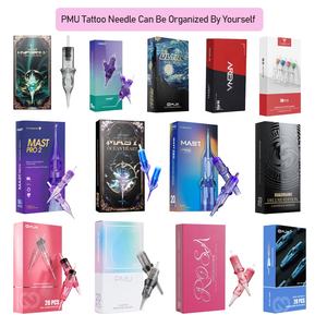 Kit de machine à tatouer sans fil pour maquillage permanent, avec aiguilles à cartouche en acier inoxydable haute vitesse, pour <span class=keywords><strong>PMU</strong></span> électrique, Feel Free Match - Product Image 3