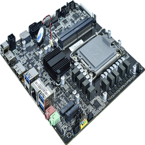 ITX เมนบอร์ดชิปเซ็ต H810 <span class=keywords><strong>DDR5</strong></span> LGA 1851เมนบอร์ดอัลตร้า - Product Image 1