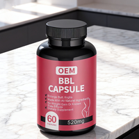 Capsules Naturelles à Base de Plantes pour Augmentation Fessiers et Poitrine BBL – Vente Chaude d'Usine