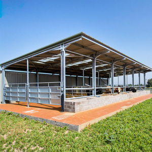 Nhanh chóng xây dựng mạ kẽm đúc sẵn bò đổ bò trang trại thép xây dựng - Product Image 1