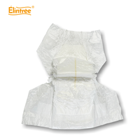 Couches pour bébé en bambou biodégradable Elintree Premium, super absorbantes, prépliées, marque personnalisée, vente directe d'usine, couches jetables