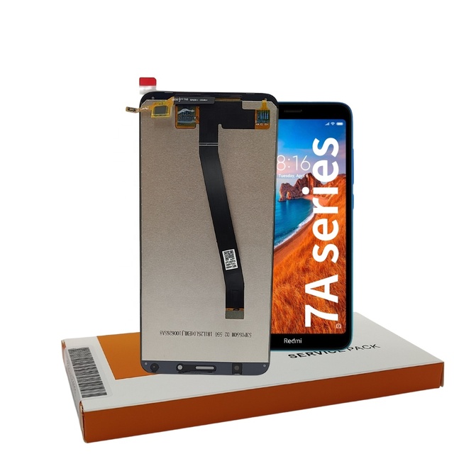 Original for Redmi 7A Mobile Phone LCD Replacement Service Pack with 1 Year Warranty Upgradable to Latest Android OS