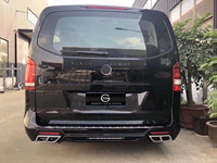 Kit Carrosserie de Haute Qualité pour Mercedes-Benz Vito Classe V Viano 2016 W447 Style AMG Modification Pare-Chocs Avant et Arrière