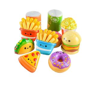 Jouet anti-stress mignon en forme d'aliments de dessin animé 2026, en mousse PU à compression lente, pour soulager le stress des enfants de 5 à 7 ans - Product Image 1