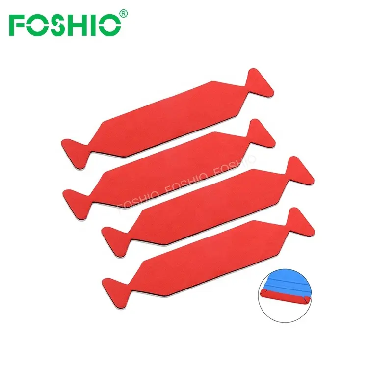 New Arrival Red Wrap Wallpaper Tool Kit Waterproof Soft Fabric Felt Edge Squeegee