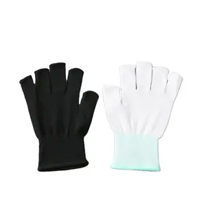 Gants d'équitation durables, 5 ou 13 pouces, accessoire à pois en Polyester et PVC, pour le Sport, l'équitation, le travail et le jardin, jauge