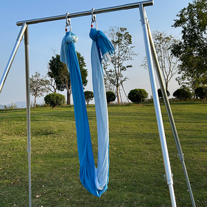 Support de <span class=keywords><strong>hamac</strong></span> de yoga aérien robuste pour l'entraînement à la flexibilité avec kit de homac de yoga de <span class=keywords><strong>5</strong></span> mètres pour le studio de performance acrobatique - Product Image 5