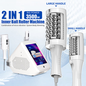 เครื่องนวดกระชับสัดส่วน 2 in 1 แบบลูกกลิ้ง RF 360 °   เครื่องลดเซลลูไลท์แบบหมุนระบายน้ำเหลือง ช่วยกระชับสัดส่วนและลดสัดส่วนส่วนเกิน - Product Image 1