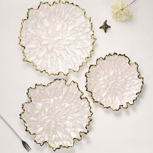 Service d'assiettes de luxe – Assiettes de présentation modernes et vaisselle élégante pour salle à manger, couleur personnalisable - Product Image 1
