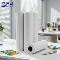 Película de Papel Blanco de 29GSM para Sublimación y Transferencia en Ropa, Impresión Digital, con Alta Calidad para Altas Temperaturas