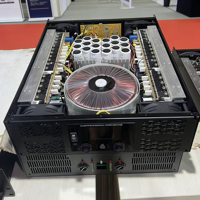 Profesyonel sınıf 2 kanallı TD2800W Güç Amplifikatörü Olağanüstü Bas Performansı Sunuyor, Bu da DJ Sahneleri İçin Uygun Hale Geliyor.