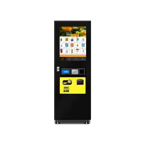 Mesin Penjual Otomatis Dispenser Air dan Makanan Ringan Komersial Pintar Maquina Expendedora De Bebidas
