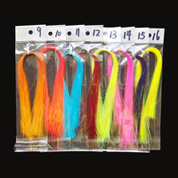 Fil de pêche de qualité supérieure en gros, 16 couleurs, 35 cm, pour la fabrication de leurres, accessoires de pêche pour la truite, le bar, la carpe - Utilisation en lac, rivière, ruisseau