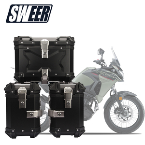 Accessoires de moto modifiés Support de boîte latérale pour <span class=keywords><strong>Kawasaki</strong></span> <span class=keywords><strong>Versys</strong></span> <span class=keywords><strong>X300</strong></span> Accessoires - Product Image 1