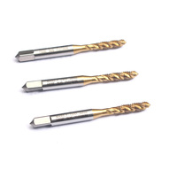 Tarauds de machine à cannelure spirale HSS M4*0.7 pour outils de filetage métallique