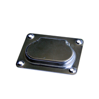 Poignée de levage à ressort pour bateau, accessoires, noir, pour Marine