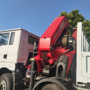 Shacman H3000 8x4 Truck With Palfinger Folding Boom Crane 20 Ton Knuckle Crane Truck for Sale - Product Image 6