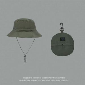 Sombrero de Pescador Reversible Impermeable para Verano con Bolsillo, Sombrero de Pescador Plegable al por Mayor con Cordón - Product Image 6