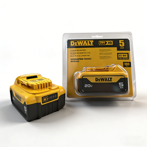 Nueva Batería Dewalt <span class=keywords><strong>DCB205</strong></span> 20V MAX 5Ah de Iones de Litio para Herramientas Eléctricas Inalámbricas, Paquete de Batería Recargable de Capacidad Completa - Product Image 1
