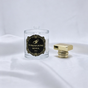 ฉลากโลหะอะลูมิเนียมแบบนูนลายหรูหราสำหรับขวดน้ำหอม - Product Image 1
