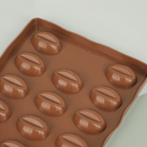 Silicone Chocolate <b>Mold</b> 23 Cavities Round Shape For Cake Baking DIY Dessert Making Brown Color - Product Image 2