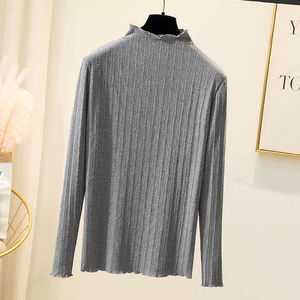 Gorda 4xl Mujer plus tamaño suéteres brillante dentro de desgaste suéter venta al por mayor - Product Image 4