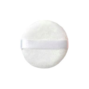 Éponge à maquillage en microfibre douce et bon marché, en coton, en velours, en peluche, éponge à poudre cosmétique en cristal, éponge à poudre de beauté - Product Image 2