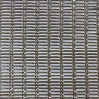 ZhihangMetal Grille de plafond décorative en maille tissée, Panneau de cloison en maille, Rideau en maille, Maille métallique de protection pour murs extérieurs