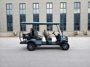 Nouvelle voiturette de <span class=keywords><strong>golf</strong></span> électrique ouverte 2, 4 ou 6 places avec pare-brise et toit pour parcours de <span class=keywords><strong>golf</strong></span>, villa, complexe hôtelier, parc - Product Image 5
