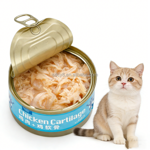 อาหารแมวเปียกกระป๋อง รสไก่และปลาแซลมอน ปราศจากธัญพืช เนื้อสัตว์สูง ชุ่มชื้น ส่วนผสมจากธรรมชาติ รับผลิตแบบ OEM - Product Image 1