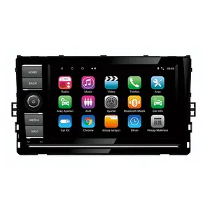 Full HD 8 Zoll Android 10.1 Autoradio Autoradio GPS Stereo Auto Video Player Für Volkswagen