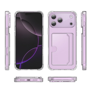 Per <span class=keywords><strong>iPhone</strong></span> <span class=keywords><strong>14</strong></span> 15 16 <span class=keywords><strong>Pro</strong></span> <span class=keywords><strong>Cover</strong></span> <span class=keywords><strong>Max</strong></span> Plain <span class=keywords><strong>trasparente</strong></span> borsa del telefono per <span class=keywords><strong>iPhone</strong></span> 17 <span class=keywords><strong>Pro</strong></span> <span class=keywords><strong>Max</strong></span> Case con tasca <span class=keywords><strong>trasparente</strong></span> TPU custodia - Product Image 3