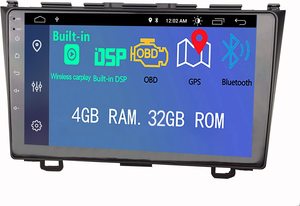 Autoradio Plug and Play con 2GB RAM e 32GB ROM per <span class=keywords><strong>Honda</strong></span> <span class=keywords><strong>CRV</strong></span> 2007-2011, Apple CarPlay Wireless e Android <span class=keywords><strong>Auto</strong></span> - Product Image 4