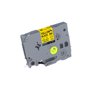 Fitas de Impressora de Etiquetas Laminadas Tz 100% Compatíveis PUTY 9mm Preto sobre Amarelo Tze-621 Fitas Baratas para Impressora de Etiquetas Tze - Product Image 2