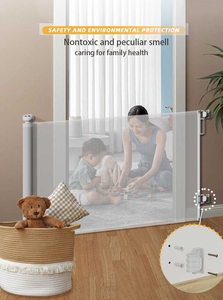 Có Thể Thu Vào Lưới Bé Hàng Rào Cửa Trẻ Em An Toàn Cửa Cầu Thang Cổng Cho Trẻ Sơ Sinh Và Vật Nuôi - Product Image 3