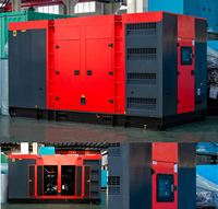 Générateur diesel facile à utiliser 625 kVA, démarrage automatique, générateur diesel silencieux avec canopy, générateur de puissance 500 kW