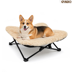 CANBO vendita calda impermeabile Off-the-ground Pet campeggio letti portatili pieghevole per cani - Product Image 1