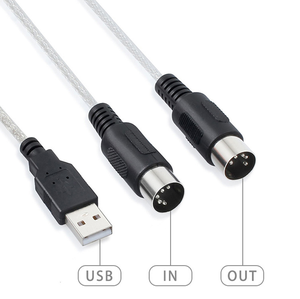 Cable <span class=keywords><strong>Convertidor</strong></span> <span class=keywords><strong>de</strong></span> <span class=keywords><strong>Audio</strong></span> USB <span class=keywords><strong>a</strong></span> <span class=keywords><strong>MIDI</strong></span>, Adaptador <span class=keywords><strong>MIDI</strong></span> DIN <span class=keywords><strong>de</strong></span> 5 Pines <span class=keywords><strong>de</strong></span> 1.8M para Teclado, Piano, Sintetizador, Plug and Play para PC y Mac - Product Image 3