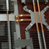 Módulo de Disipador de Calor de Cobre Personalizado con Aletas de Aluminio para Enfriamiento de Servidores, Máquinas de Minería y Equipos Industriales OEM
