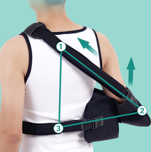 Ayarlanabilir tıbbi destek kol askısı omuz kırığı İmimmobilizer kaçırma <span class=keywords><strong>Sling</strong></span> Brace yastık - Product Image 3