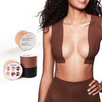 Mei Xiao Ti Fashion Lift Bio Glue Tape Silicone Push-up Boob DIY Soutien-Gorge Corps Adhésif Respirant Pétales de Poitrine pour Filles
