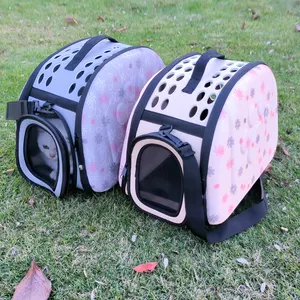 Taşınabilir katlanabilir evcil hayvan taşıyıcı torba çok amaçlı yumuşak <span class=keywords><strong>Eva</strong></span> açık kedi sırt çantası köpek seyahat çantası - Product Image 1