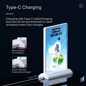 Siêu mỏng A5 Áp phích khung lightbox nhôm cửa sổ hiển thị quảng cáo ánh sáng Hộp - Product Image 5